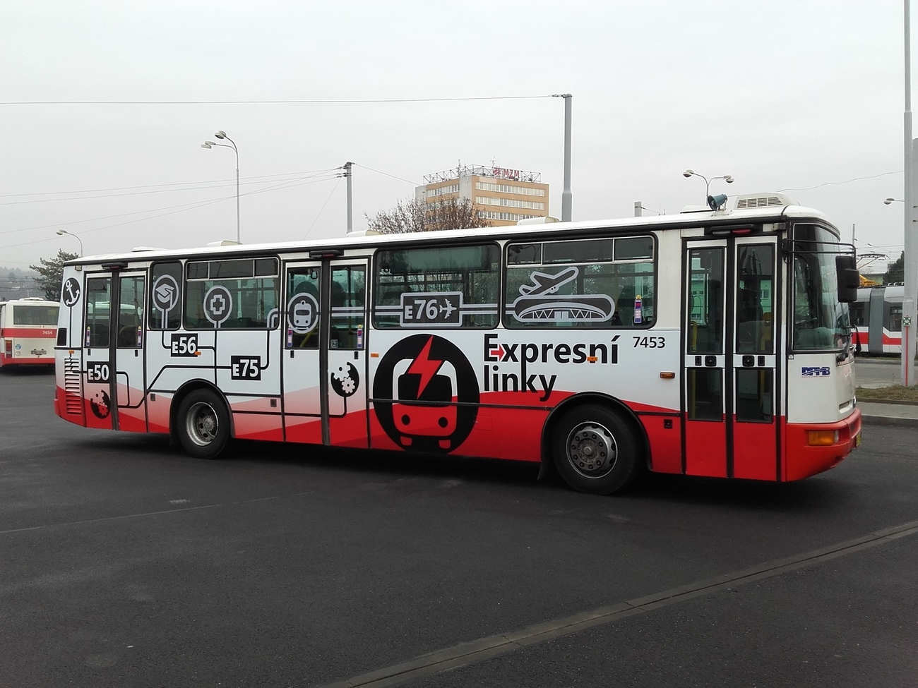 Reklama na MHD - Polep autobusu