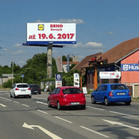 Bigboard: Brno - Černovice - Outdoorová reklamní plocha
