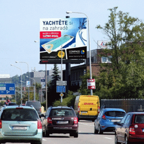 Double bigboard: Brno - Horní Heršpice - Velkoplošná reklama