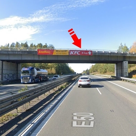 Reklamní plocha č.1415290 - Reklama na mostech