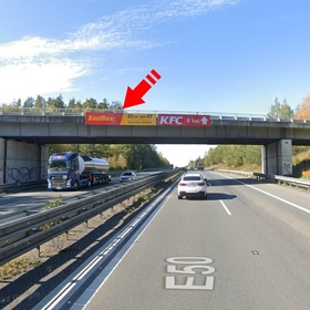 Reklamní plocha č.1415291 - Reklama na mostech