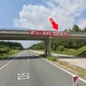 Reklamní plocha č.1415330 - Reklama na mostech