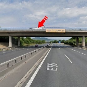 Reklamní plocha č.1415377 - Reklama na mostech